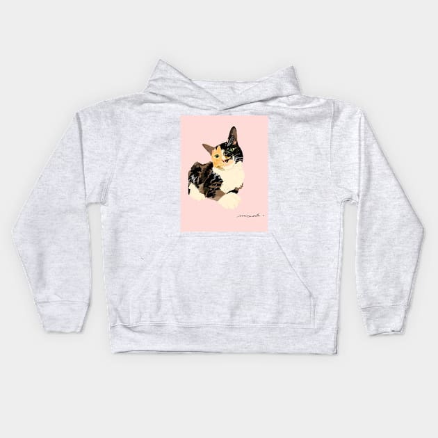 Cat by Micaela Kids Hoodie by ZerO POint GiaNt